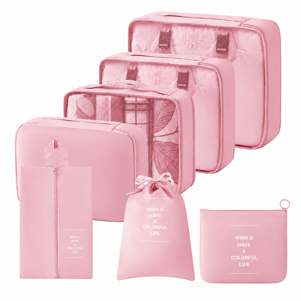 ADALORAA Travel Organizer Set - 7 Pieces